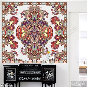 Tranh gạch in uv họa tiết châu âu