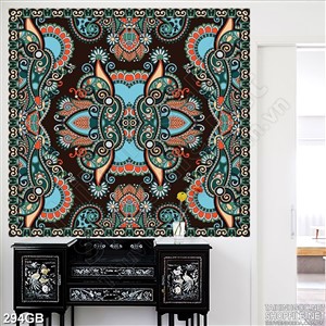 Tranh gạch họa tiết phức tạp in 3d