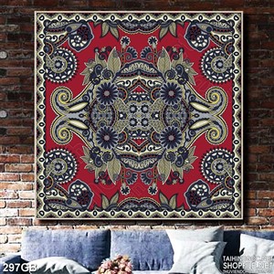 Tranh gạch in hoa văn nghệ thuật dán tường