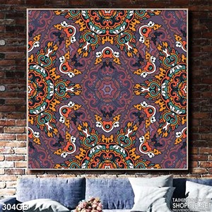 Tranh gạch ốp trang trí họa tiết cổ