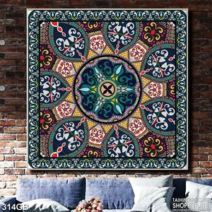 Tranh gạch in họa tiết phức tạp