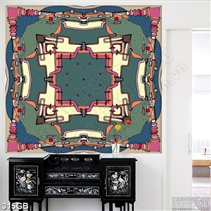 Tranh gạch bông in họa tiết hoạt hình