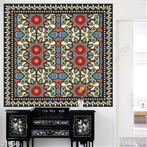 Tranh gạch bông ốp tường cung điện