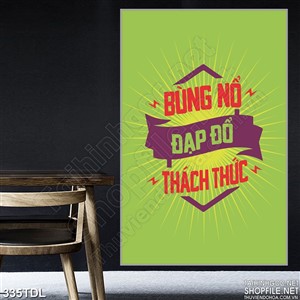 Tranh văn phòng phá cách trong công việc