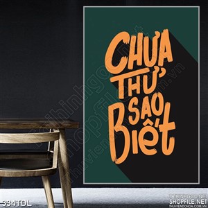 Tranh văn phòng luôn sẵn sằng với thử thách