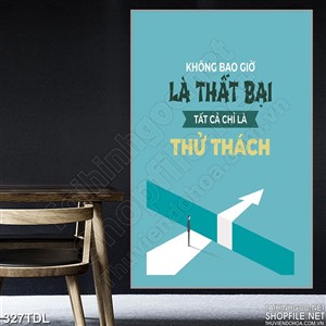 Tranh văn phòng không ngại thử thách