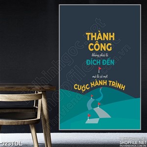 Tranh văn phòng thành công không ngừng