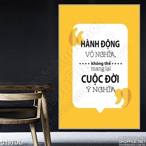 Tranh văn phòng hàng động đúng nghĩa