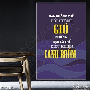 Tranh văn phòng chèo lái công việc