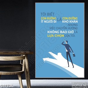 Tranh văn phòng trung thành trong công việc