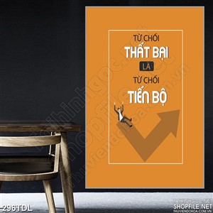 Tranh động lực biết vươn lên