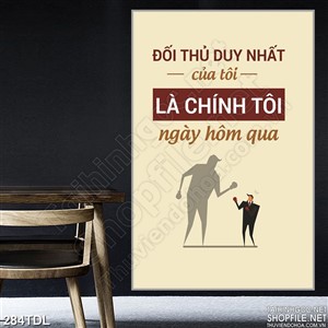 Tranh động lực chiến thắng bản thân