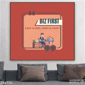 Tranh động lực chuyên tâm công việc