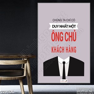 Tranh động lực trung thành với công việc