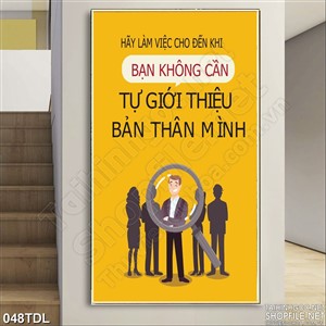 Tranh động lực bản thân mình