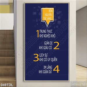 Tranh động lực nguyên tắc vàng