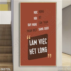 Tranh động lực làm việc