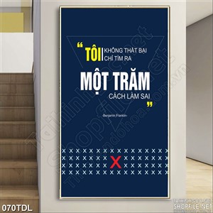 Tranh treo tường động lực