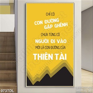 Tranh động lực thiên tài in uv