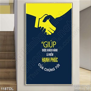 Tranh động lực giúp khách hàng