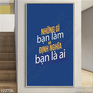 Tranh động lực những gì bạn làm