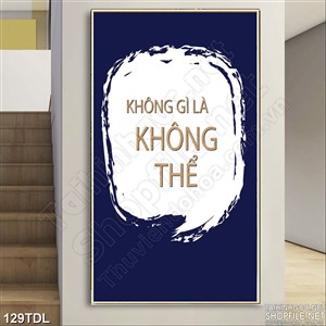 Tranh động lực treo phòng khách