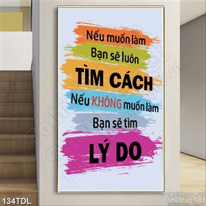 Tranh động lực nếu muốn làm