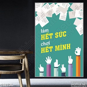 Tranh động lực làm hết sức