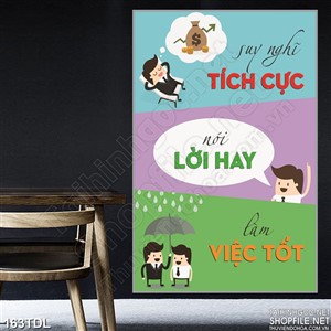 Tranh động lực suy nghĩ tích cực