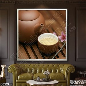 Tranh decor quán cà phê nghệ thuật chất lượng