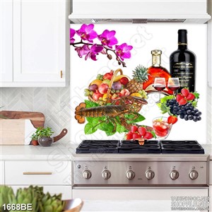 Tranh psd bếp bàn tiệc rượu sang trọng