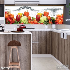 Tranh psd bếp ớt chuông đà lạt