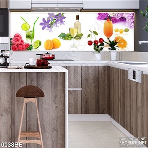 Tranh psd bếp rượu chanh