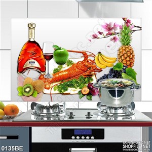 Tranh psd bếp bàn ăn thượng đế