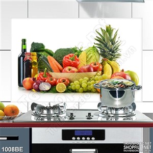 Tranh thiên đường rau củ quả treo bếp