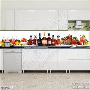 Tranh psd bếp các loại rượu ngoại