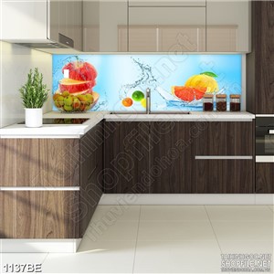 Tranh psd bếp dòng nước mát tinh khiết