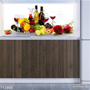 Tranh psd bếp bàn tiệc rượu