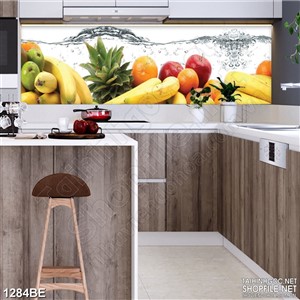 Tranh psd bếp trái cây tươi trong nước