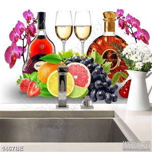 Tranh psd bếp bàn tiệc rượu