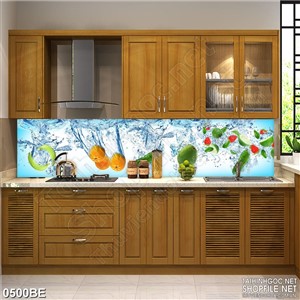 Tranh những trái chanh trong dòng nước mát