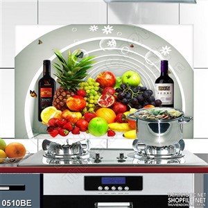 Tranh psd bếp rượu vang làm từ trái cây tươi