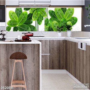 Tranh psd rau xanh trong phòng bếp