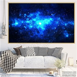 Tranh trần nhà psd dãi ngân hà