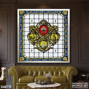 Tranh trần nhà những con thú cưng trang trí