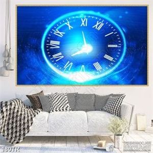 Tranh trần xuyên sáng in uv cỗ máy thời gian