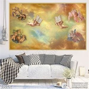 Tranh trần in uv những thiên thần nhỏ