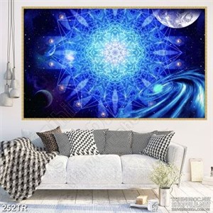 Tranh trần nhà những vệt ánh sáng phản chiếu psd