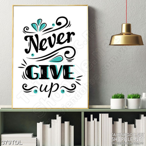 Tranh văn phòng không bao giờ là kết thúc in 3d