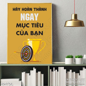 Tranh công việc động lực hoàn thành mục tiêu